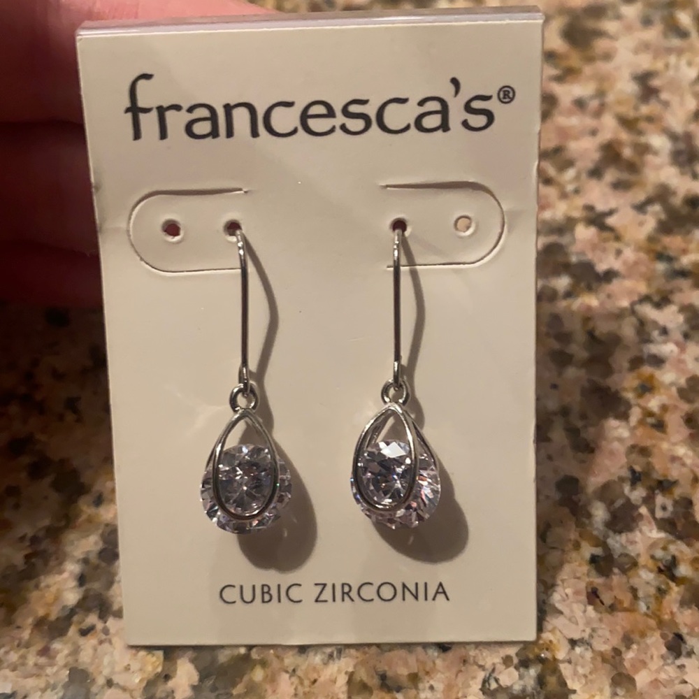 Sterling silver earrings.